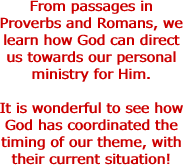 From passages in Proverbs and